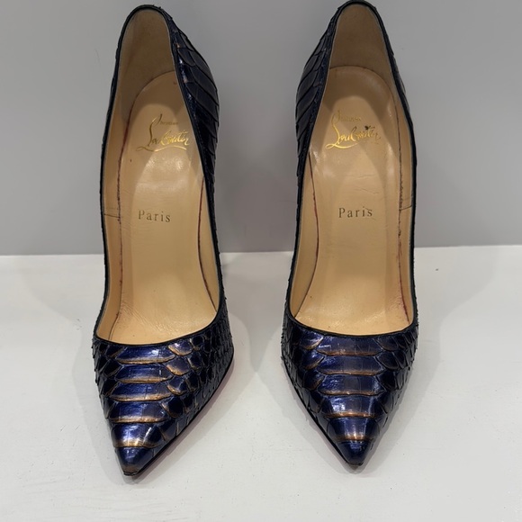 Christian Louboutin python so Kate Pumps - Picture 2 of 9